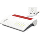 Fritz! box 6670 cable edition international router (wit rood)