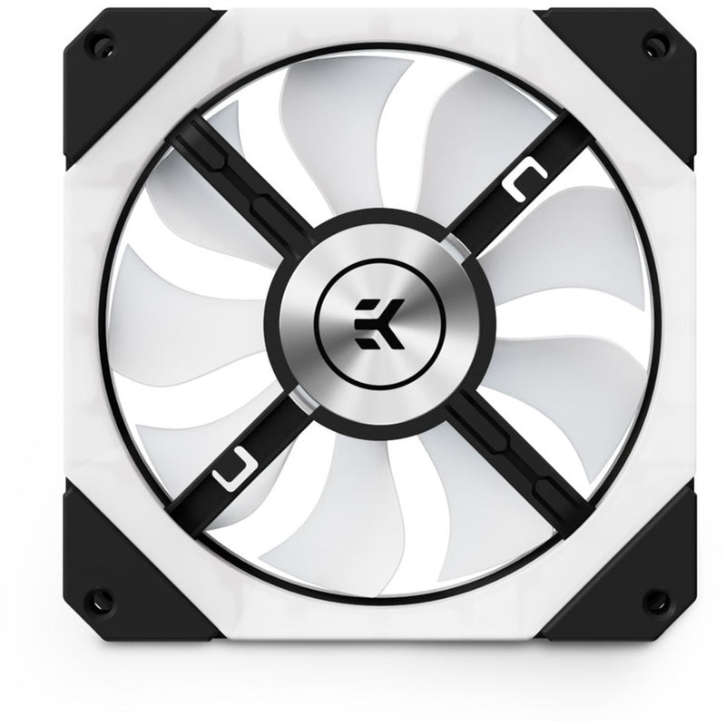 Afbeelding laden in galerijviewer, Ekwb ek-quantum impulse 120 d-rgb case fan (wit, 120 x 120 x 29 mm, pwm, rgb led)
