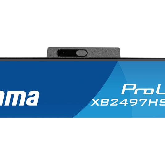 Iiyama prolite xb2497hsnh-b1 23.8 monitor (zwart, hdmi, displayport, lan, audio, usb-c, webcam)
