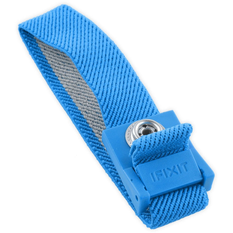 Afbeelding laden in galerijviewer, Ifixit anti-static wrist strap armband (blauw)
