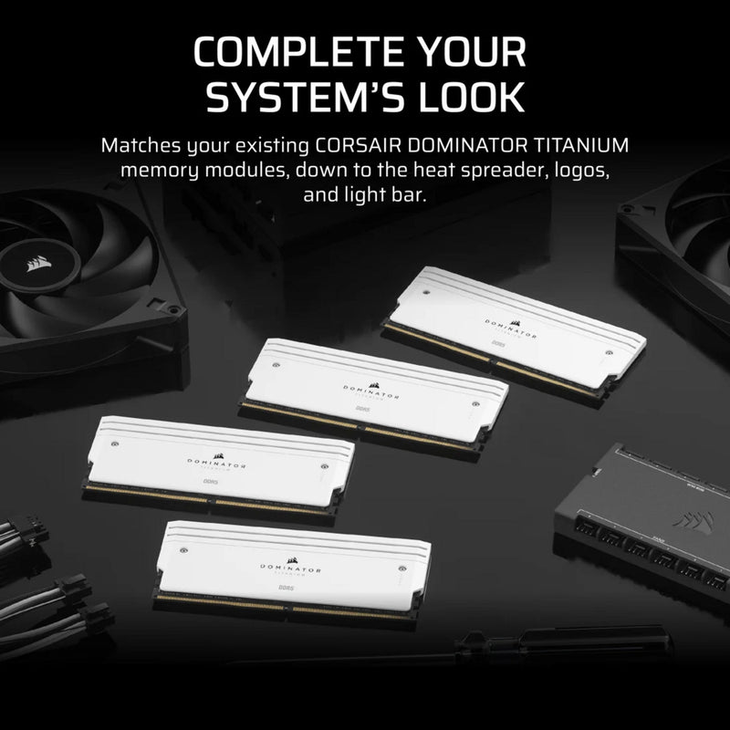 Afbeelding laden in galerijviewer, Corsair dominator titanium ddr5 lighting enhancement kit ledverlichting (wit, cmplekit2w)
