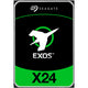 Seagate exos x24 12 tb harde schijf (st12000nm002h, sata 600, 24 7)