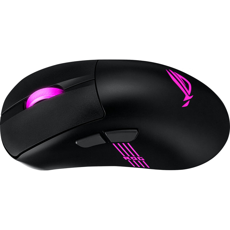 Afbeelding laden in galerijviewer, Asus rog keris ii origin gaming mouse (zwart, 42.000 dpi, rgb, usb, 2.4ghz, bluetooth)
