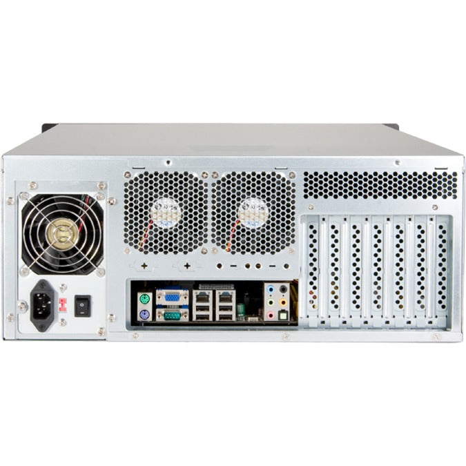 Afbeelding laden in galerijviewer, Chenbro rm42300 rack behuizing (zwart zilver | 2x usb-a 3.2 (5 gbit s))

