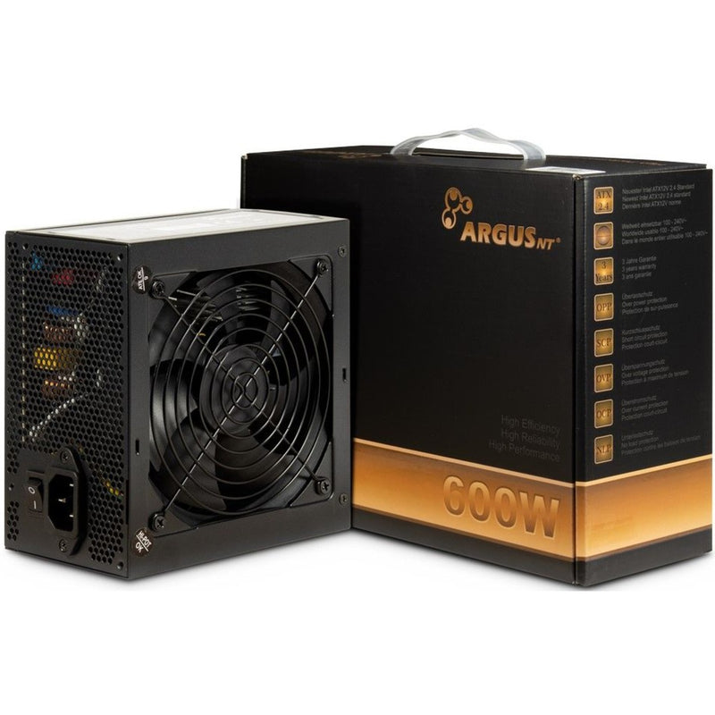 Afbeelding laden in galerijviewer, Inter-tech argus bps-600 600 watt voeding (zwart, 4x pcie)

