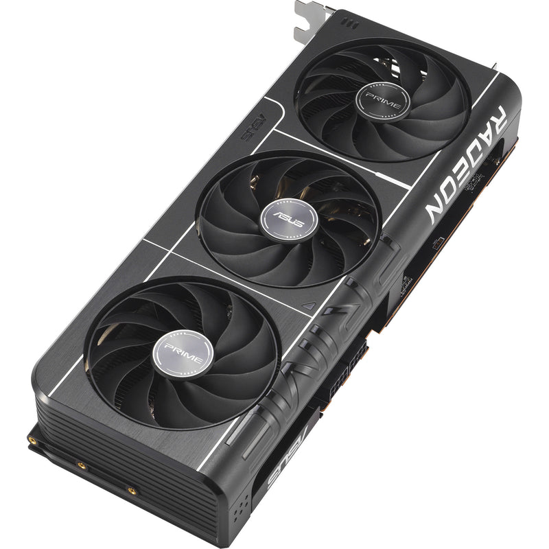 Afbeelding laden in galerijviewer, Asus prime radeon rx 9070 gre grafische kaart (grijs, 3x displayport, 1x hdmi)
