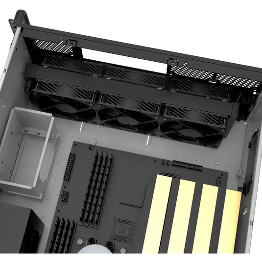 Silverstone rm53-502 rack behuizing (zwart)