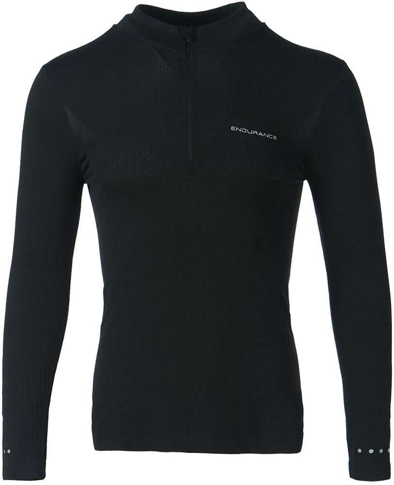 Afbeelding laden in galerijviewer, Endurance jaro seamless midlayer - long-sleeved functional shirt
