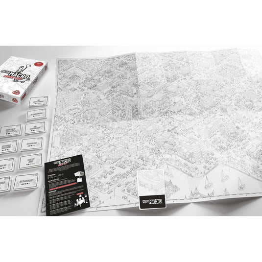 White goblin games micromacro: crime city bordspel (nederlands, 1 - 4 spelers, 15 - 45 minuten, vanaf 12 jaar)