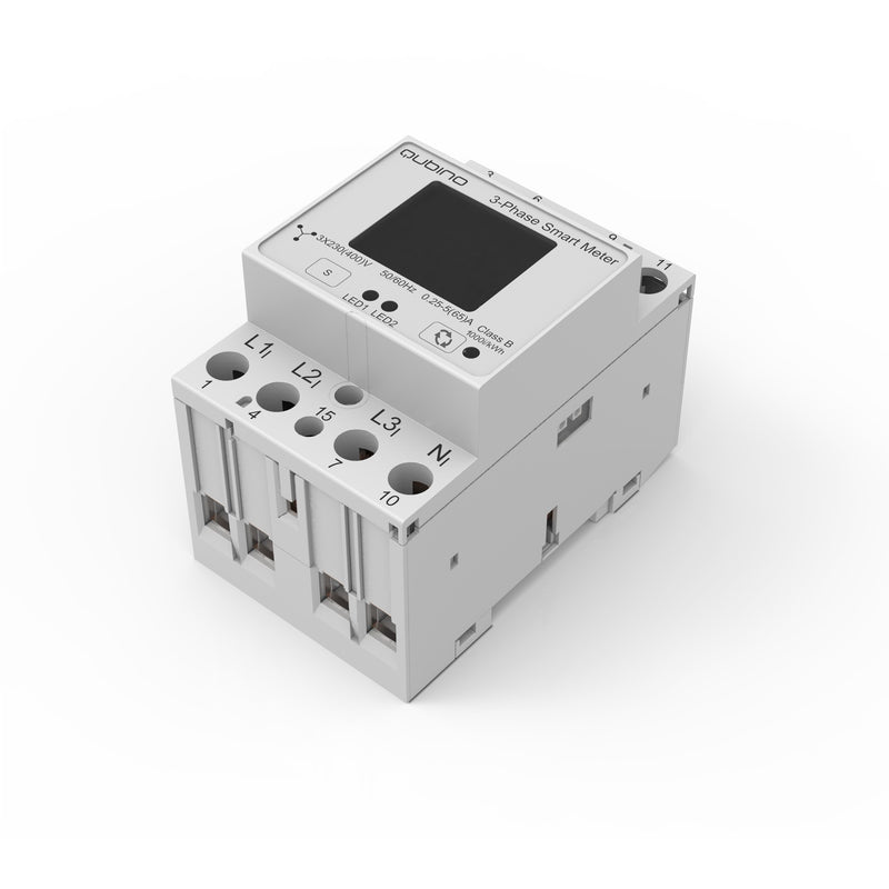 Afbeelding laden in galerijviewer, Qubino 3-phase smart meter energiebesparing (wit, z-wave plus)
