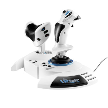 Thrustmaster t.flight hotas one microsoft flight simulator edition joystick (wit zwart, pc, xbox series x|s)