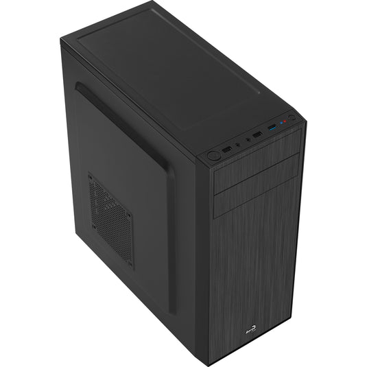Aerocool cs-1103 midi tower behuizing (zwart | 3x usb-a)
