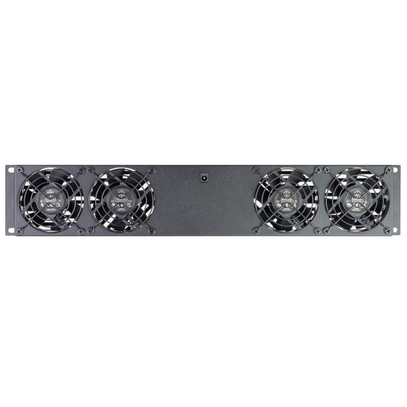 Afbeelding laden in galerijviewer, Silverstone rcp2b-480 case fans (zwart, 4 stuks, 80 x 80 x 25 mm, 2u externe fan module)
