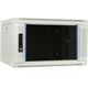 Dsi 6u witte wandkast met glazen deur - ds6406w server rack (wit, 600 x 450 x 368mm)