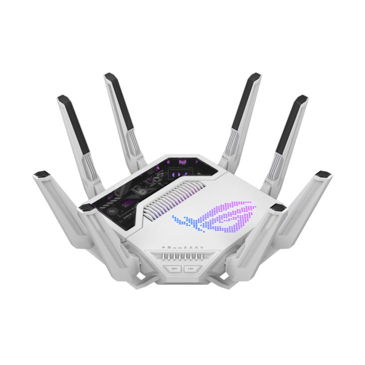 Afbeelding laden in galerijviewer, Asus rog rapture gt-be19000ai router (wit zwart)
