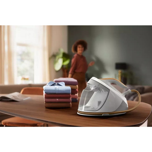 Philips perfectcare 7000 series psg7040 10 stoomstrijkstation (wit goud)