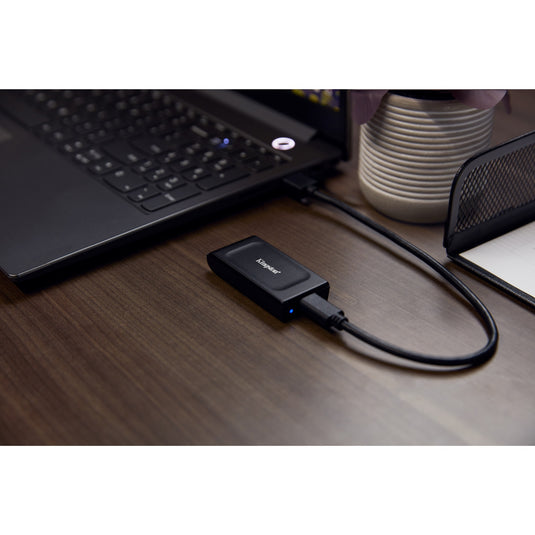 Kingston xs1000 portable 1 tb externe ssd (zwart, sxs1000 1000g, usb-a 3.2 (10 gbit s))