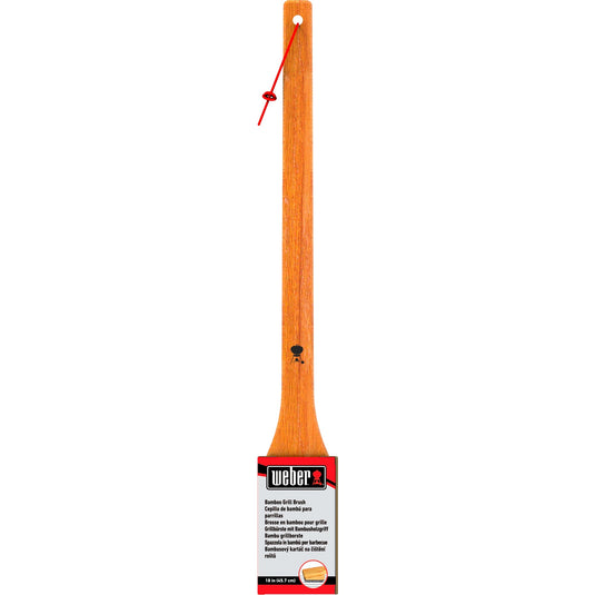 Weber reinigingsborstel - bamboe grillreinigingsborstel (45 cm)