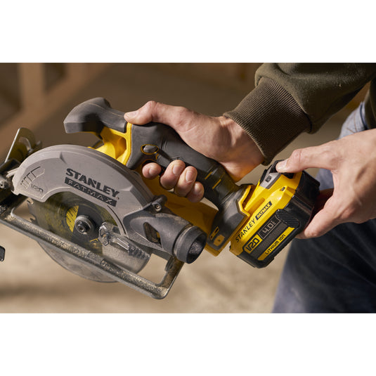 Stanley fatmax v20 18v handcirkelzaag (zwart geel, accu en oplader niet inbegrepen)