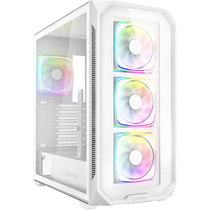 Sharkoon ak5g rgb midi tower behuizing (wit | 2x usb-a | 1x usb-c | rgb | tempered glass)