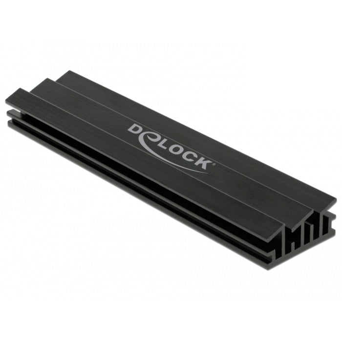 Afbeelding laden in galerijviewer, Delock heatsink 100 mm voor m.2 module (zwart)
