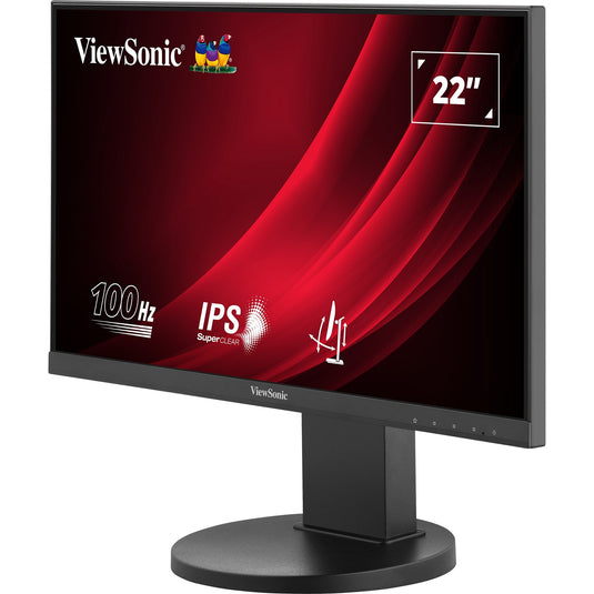 Viewsonic vg2208a-hd 22 monitor (zwart, 1x hdmi, vga, 100 hz)