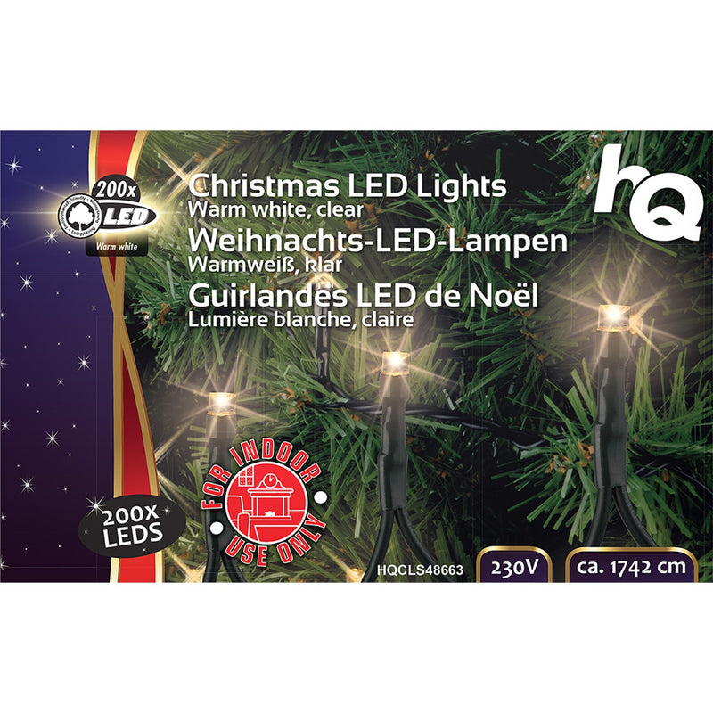 Afbeelding laden in galerijviewer, Kerstverlichting 200 led warm wit 17,4m sfeerverlichting
