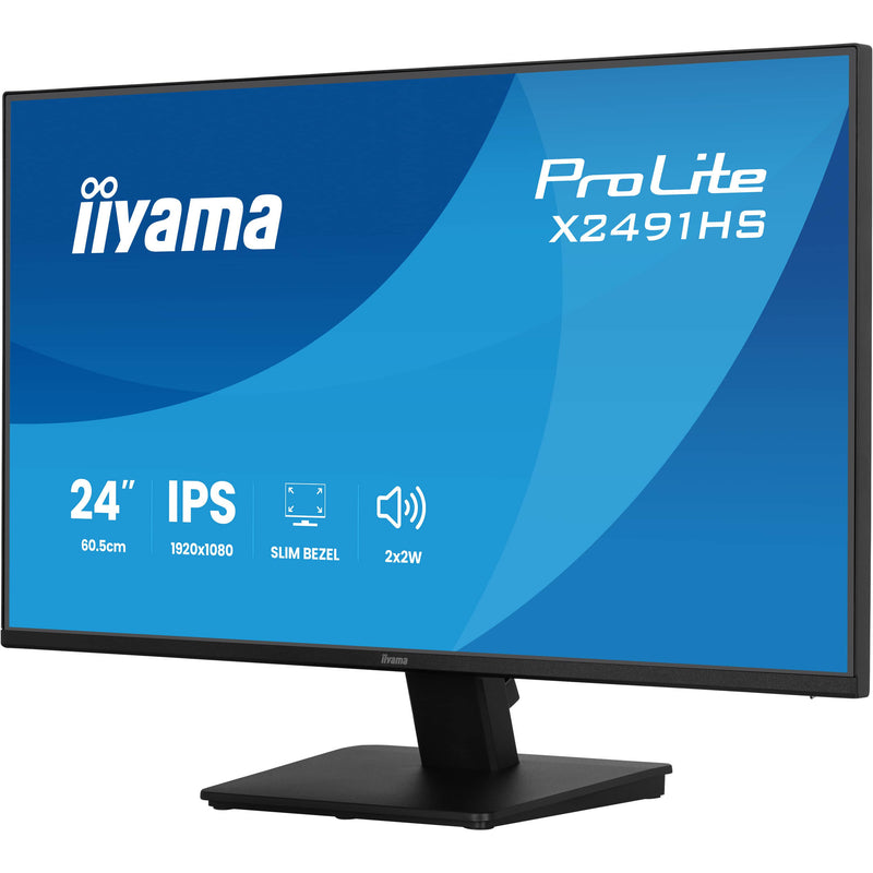Afbeelding laden in galerijviewer, Iiyama prolite x2491hs-b1 23.8 monitor (zwart, 120 hz, hdmi, displayport, audio)
