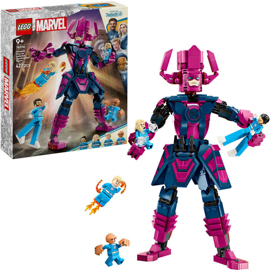 Lego marvel - fantastic four vs. galactus bouwfiguur constructiespeelgoed (76316)