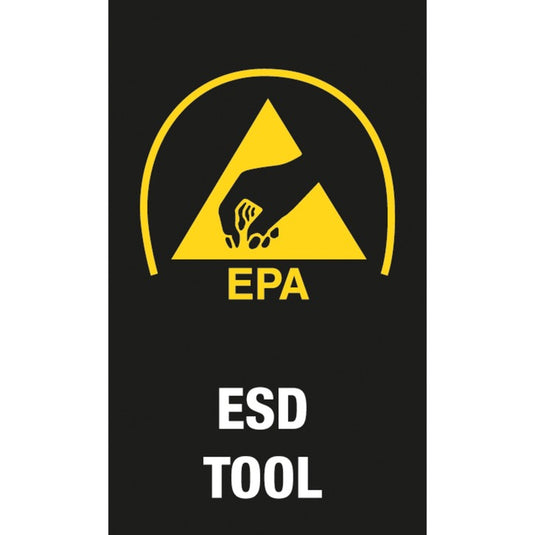 Wera micro esd schroevendraaierset met rek (zwart geel, 6-delig)