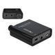 Delock portable stereo hoofdtelefoon versterker (zwart)
