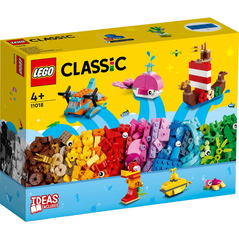 Afbeelding laden in galerijviewer, Lego classic - creatief zeeplezier constructiespeelgoed (11018)
