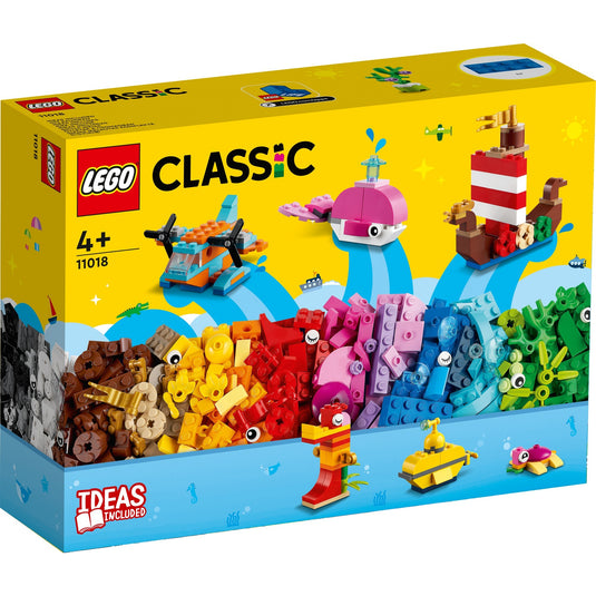 Lego classic - creatief zeeplezier constructiespeelgoed (11018)