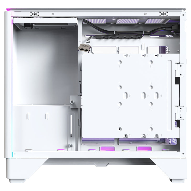 Afbeelding laden in galerijviewer, Montech king 15 pro midi tower behuizing (wit | 2x usb-a | 1x usb-c | rgb | window)
