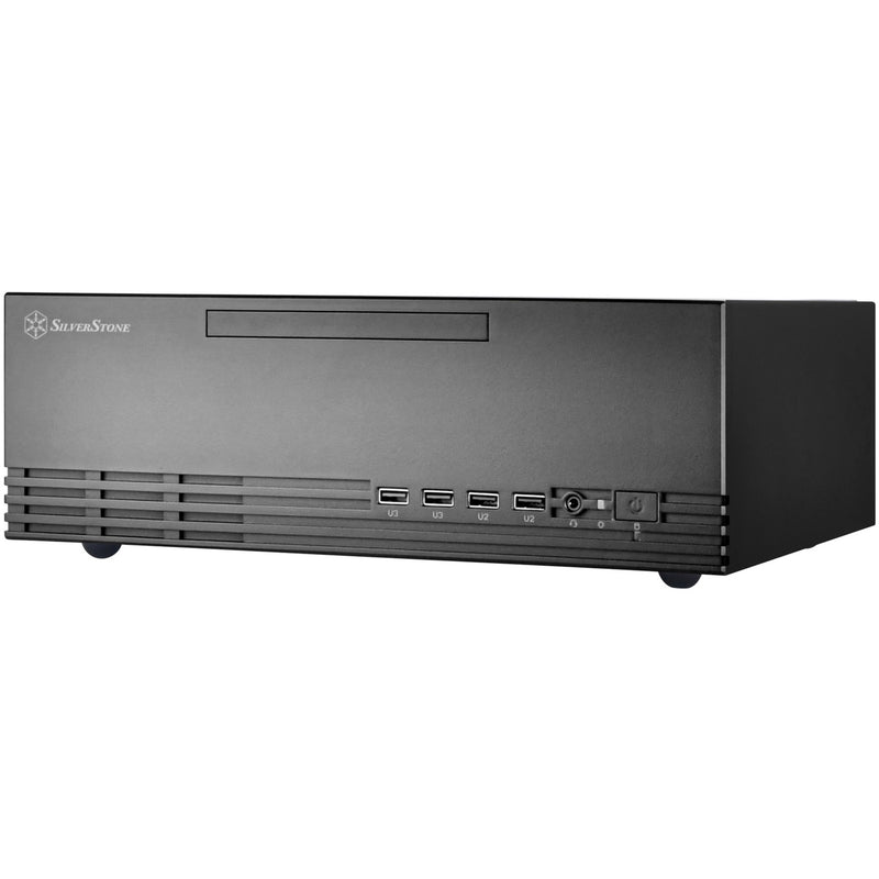 Afbeelding laden in galerijviewer, Silverstone sst-ml11b htpc behuizing (zwart | 4x usb-a)
