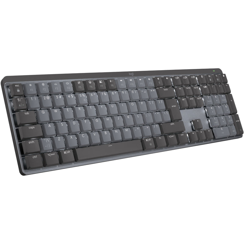Afbeelding laden in galerijviewer, Logitech mx mechanical toetsenbord (zwart, us-international lay-out (qwerty), 100%, bluetooth)

