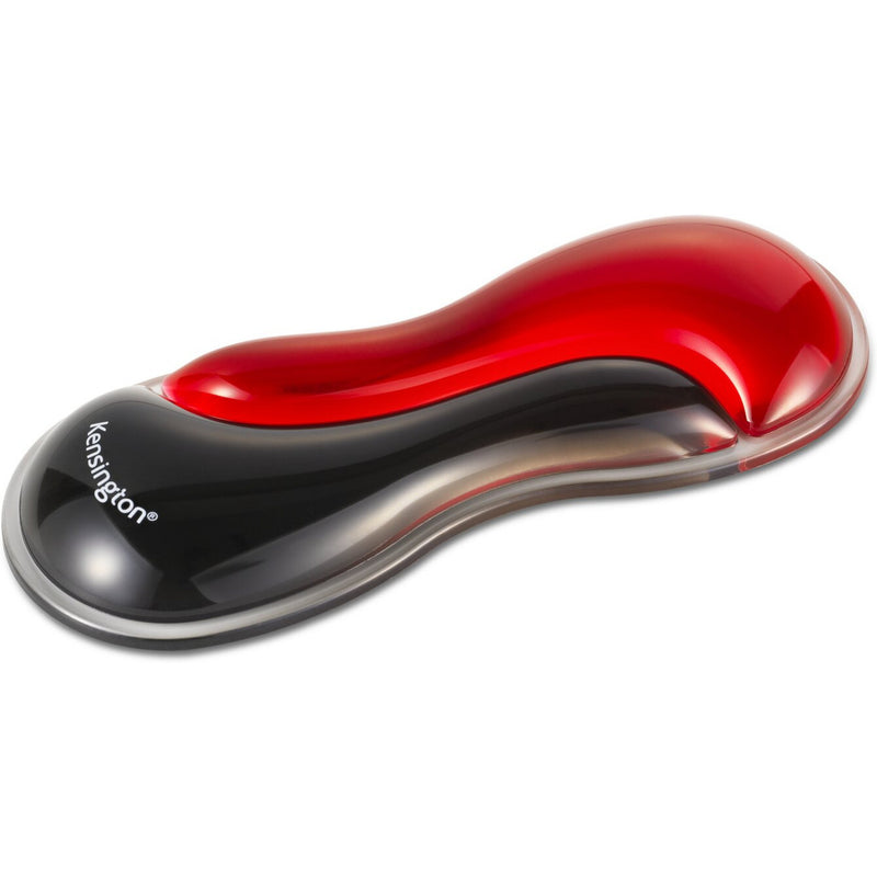 Afbeelding laden in galerijviewer, Kensington slim duo gel mouse trackball wrist rest polssteun (rood zwart)
