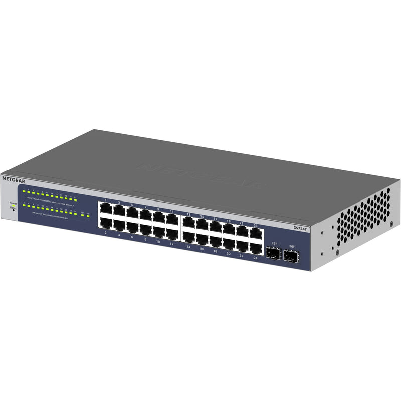 Afbeelding laden in galerijviewer, Netgear 24-port gigabit smart switch (gs724tv6)
