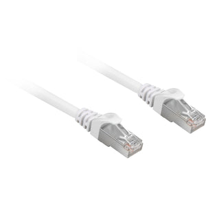 Sharkoon patchkabel sftp, rj-45 met cat.6a (wit, 15 meter, halogeenvrij)