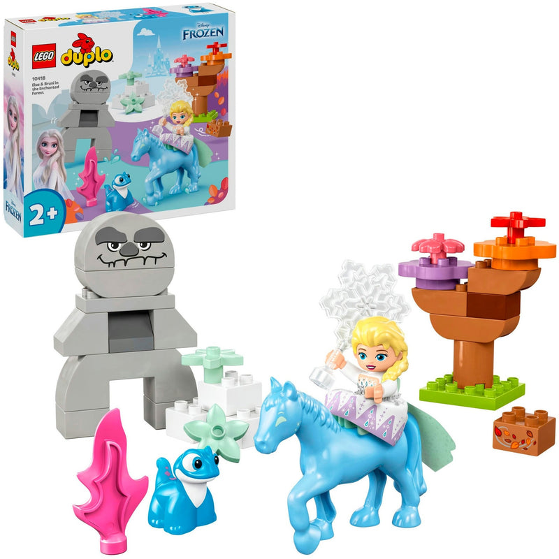 Afbeelding laden in galerijviewer, Lego duplo 10418 elsa en bruni in het betoverde bos
