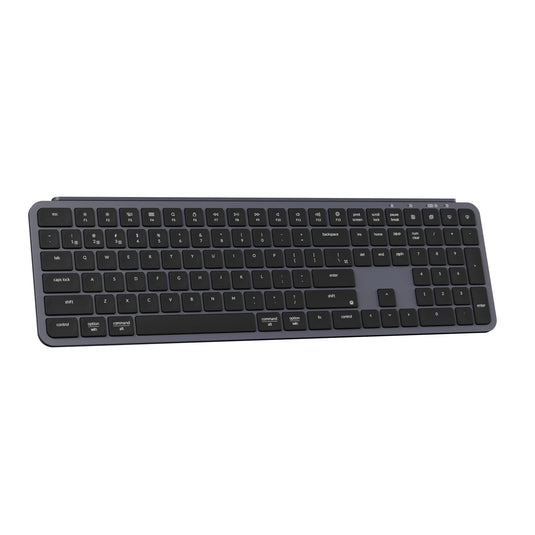 Keychron b6 pro-k1 toetsenbord (zwart, us lay-out (qwerty), scissor switches, 100%, abs, 2.4 ghz | bluetooth 5.2 | usb-c)