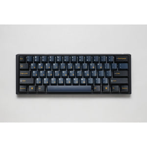 Ducky one 3 pro mini rgb mechanisch gaming toetsenbord (zwart, us lay-out (qwerty), cherry mx2a speed silver, 60%, rgb led, double-shot pbt, quack mechanics, hot swap)