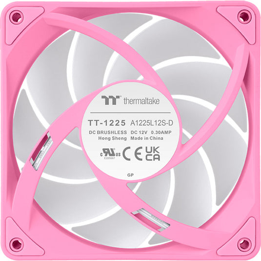 Thermaltake ct120 ex argb sync pc cooling fan pink (3-fan pack) case fans (pink, 3 stuks, 120 x 120 x 25 mm, pwm)