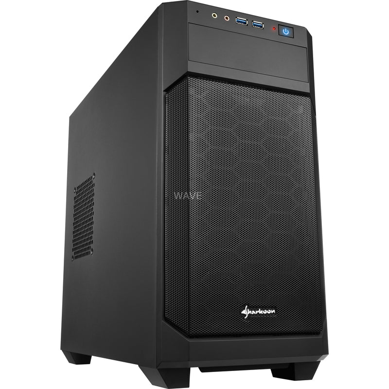 Afbeelding laden in galerijviewer, Sharkoon v1000 midi tower behuizing (zwart | 2x usb-a)
