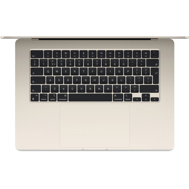 Afbeelding laden in galerijviewer, Apple macbook air 2024 15 (mryt3n a) refurbished laptop (sterrenlicht | m3 8 core | 10-core gpu | 8 gb | 512 gb ssd)

