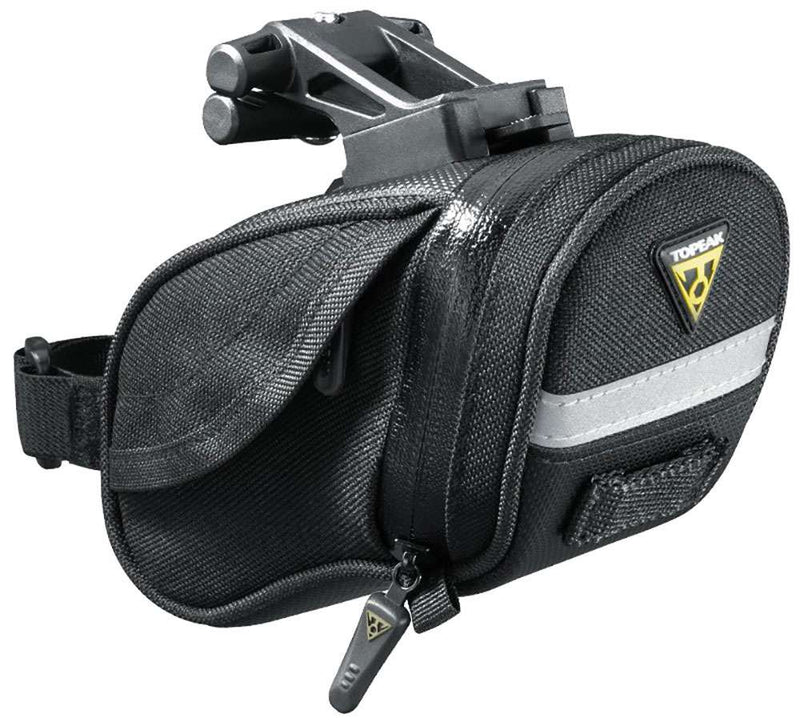 Afbeelding laden in galerijviewer, Topeak zadeltas Aero Wedge DX small - Zwart - Race - 0,45L
