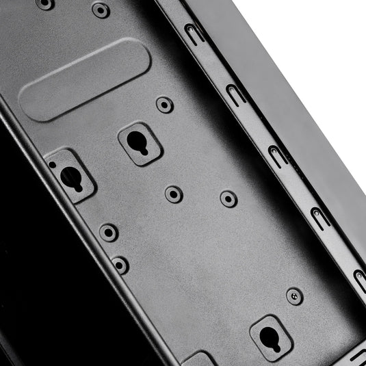 Silverstone sst-ps13b midi tower behuizing (zwart | 2x usb-a)