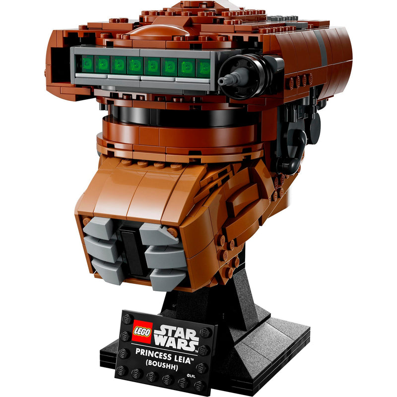 Afbeelding laden in galerijviewer, Lego star wars - prinses leia (boushh) helm constructiespeelgoed (75351)
