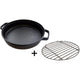 Campingaz culinary modular gietijzeren braadpan bak- braadpan (zwart roestvrij staal)