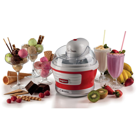 Ariete party time ijsmachine 0643 00 (rood wit)